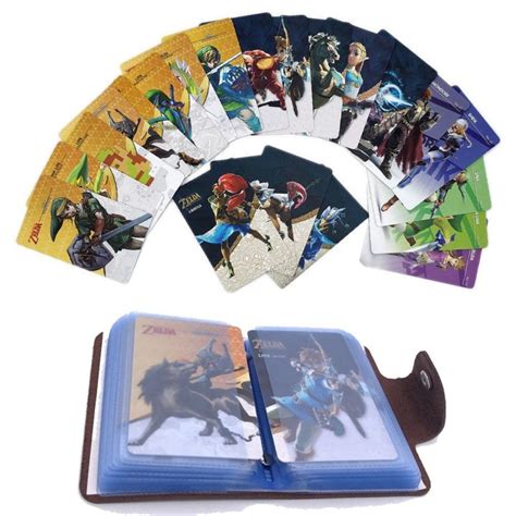 nfc pvc tag card zelda breath of the wild|18 Full Set ZELDA BOTW AMIIBO NFC PVC Tag Cards with 20 .